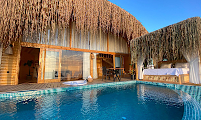 Lavanta ( Honeymoon Full Deniz Manzaralı Özel Havuzlu ve Jakuzili )